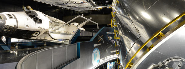 Have lunch with an astronaut and see the Atlantis up close!  Enjoy a one-day pass to the Kennedy Space Center, including a guided bus tour and transfer.  Book your tickets online!