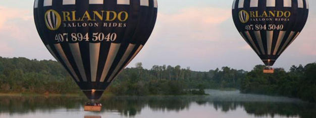 Decole e tenha a melhor vista de Orlando neste passeio de balão com o sol nascendo. Inclui champanhe e café da manhã, reserve online!