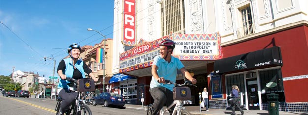 Découvrez le coeur des rues de San Francisco en vélo et grâce à nos guide expérimenté dans une visite de 24 km qui traverse toute la ville de San Francisco. Réservez votre visite ici.