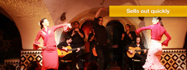 The Flamenco Show at Tablao Cordobes in Barcelona is one of the most famous flamenco tablaos in Spain. Tickets here!