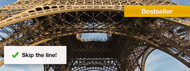 Enjoy a one-hour tour of Paris and a visit to the 2nd floor of the Eiffel Tower, without the long line.  Book your tickets to the Paris Eiffel Tower tour here!