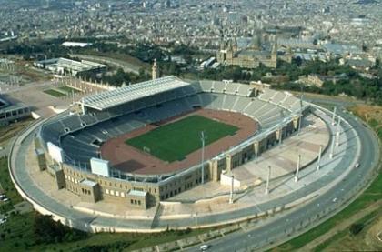 Arène/Stade Estadi Olimpic Lluis Companys. BarceloneFootball.fr