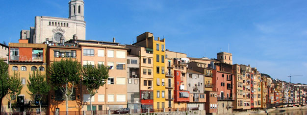 Take a guided tour to the historic medieval city Girona outside of Barcelona! See the best preserved Jewish quarters in Europe. Book tickets online!
