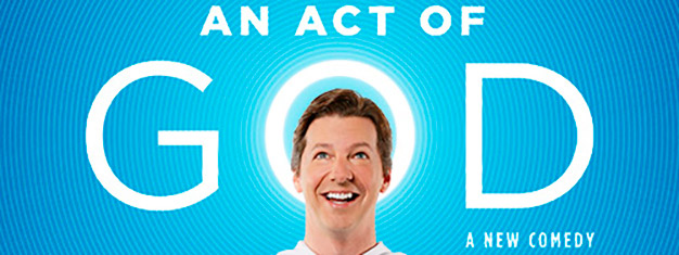 God takes the form of Sean Hayes (Will & Grace) in An Act of God - Broadway's funny new play! Book tickets for An Act of God in New York here!