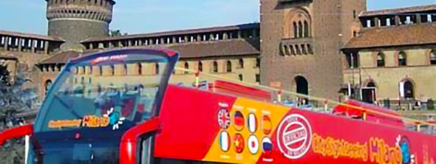 Mailand City Sightseeing Hop-on-Hop-off Buse sind eine einfache und bequeme Art Mailand zu entdecken. Buchen Sie Tickets für City Sightseeing Mailand hier!