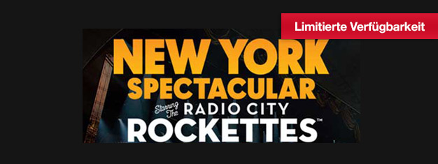 Das New York Spectacular mit den Radio City Rockettes feiert New York zur Sommerzeit. Buchen Sie noch heute Ihre Tickets für New York Spectacular!