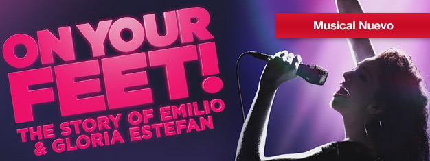 Get the story behind Emilio and Gloria Estefan and their musical success in On Your Feet! The Story about Emilio and Gloria Estefan. Book your tickets now!