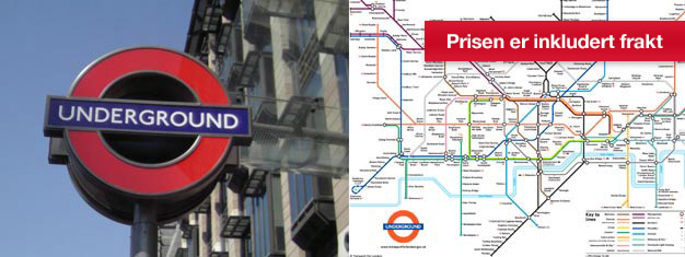 Bestill dine travelcards for London metro "The Tube" samt Londons røde busser, og få dem sendt direkte hjem til deg før du reiser til London